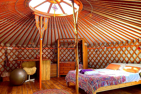 YURTA EN ESPACIO ACOGEDOR E INTIMO - photo 0
